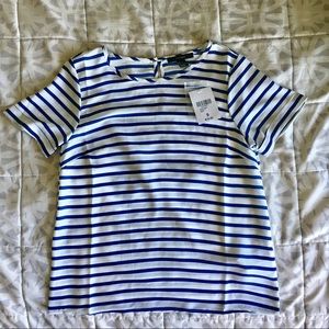 Forever 21  Blue and White Stripe Shirt